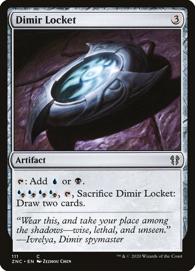 Dimir Locket [Zendikar Rising Commander] | Gear Gaming Fayetteville