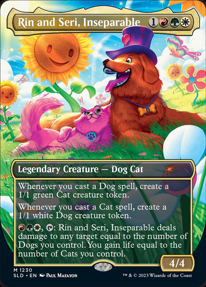Rin and Seri, Inseparable (Borderless) [Secret Lair Drop Series] | Gear Gaming Fayetteville