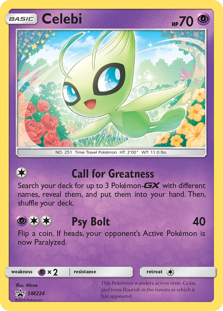 Celebi (SM224) [Sun & Moon: Black Star Promos] | Gear Gaming Fayetteville