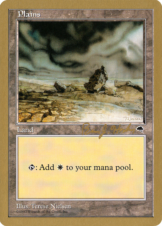 Plains (bh331) (Brian Hacker) [World Championship Decks 1998] | Gear Gaming Fayetteville