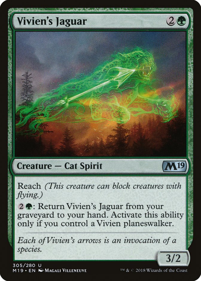 Vivien's Jaguar [Core Set 2019] | Gear Gaming Fayetteville