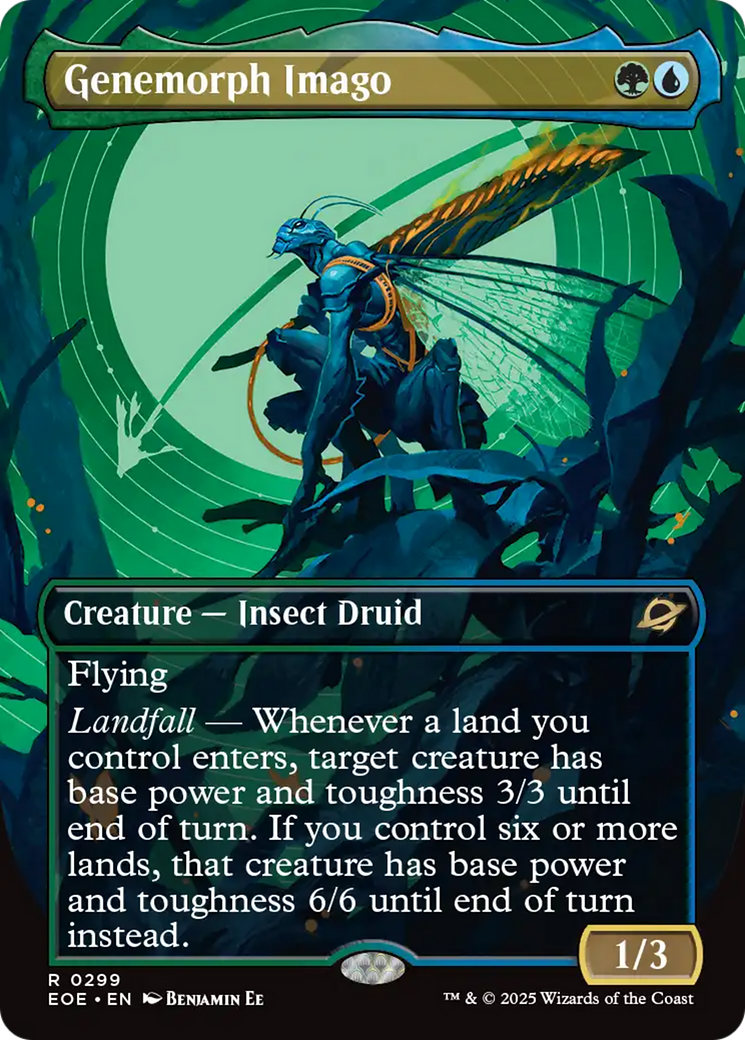 Genemorph Imago (Borderless) [Edge of Eternities] | Gear Gaming Fayetteville