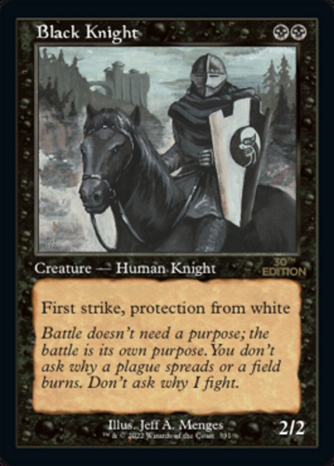 Black Knight (Retro) [30th Anniversary Edition] | Gear Gaming Fayetteville