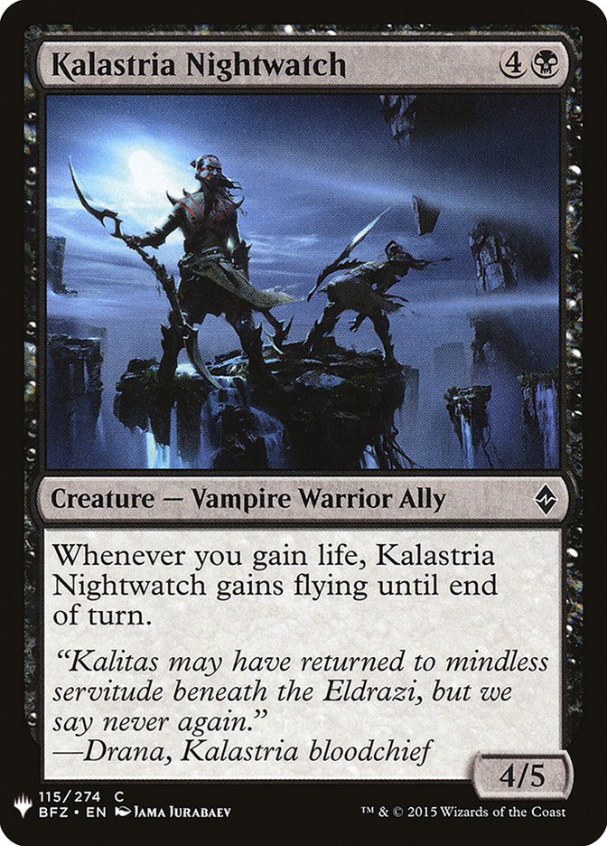 Kalastria Nightwatch [Mystery Booster] | Gear Gaming Fayetteville