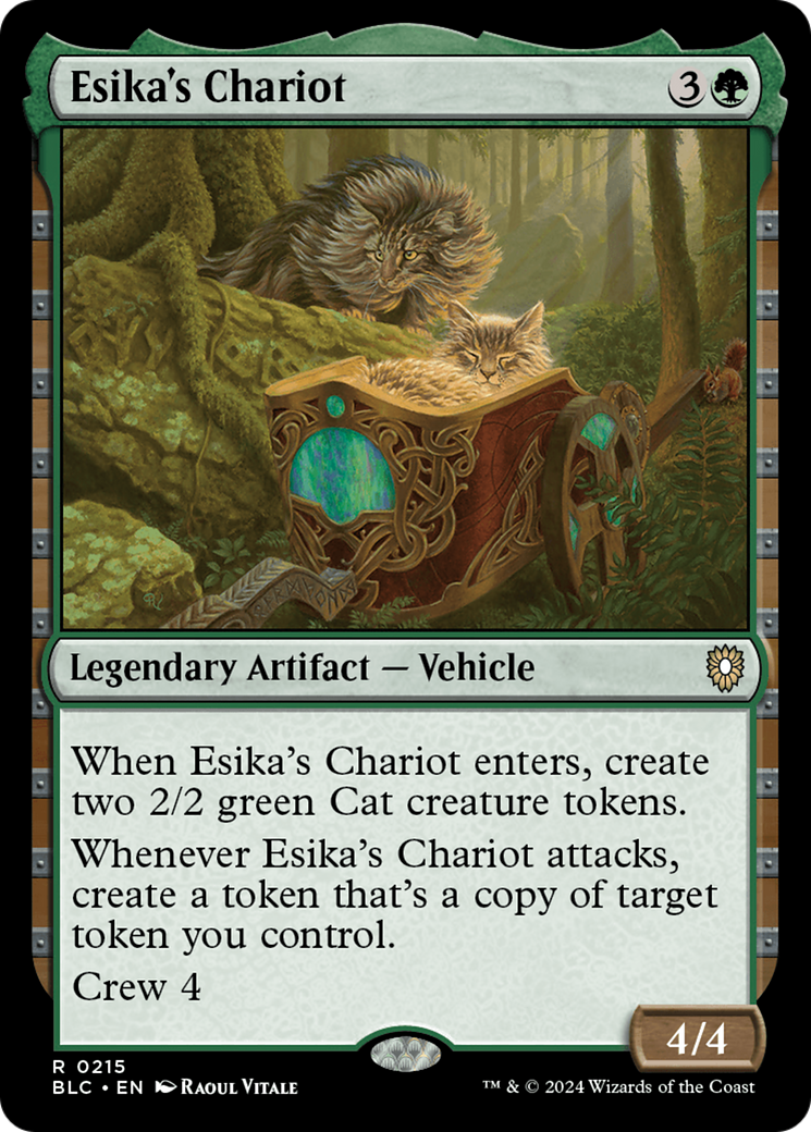 Esika's Chariot [Bloomburrow Commander] | Gear Gaming Fayetteville