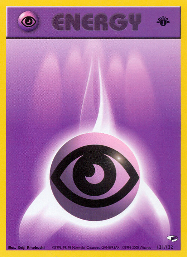 Psychic Energy (131/132) [Gym Heroes 1st Edition] | Gear Gaming Fayetteville