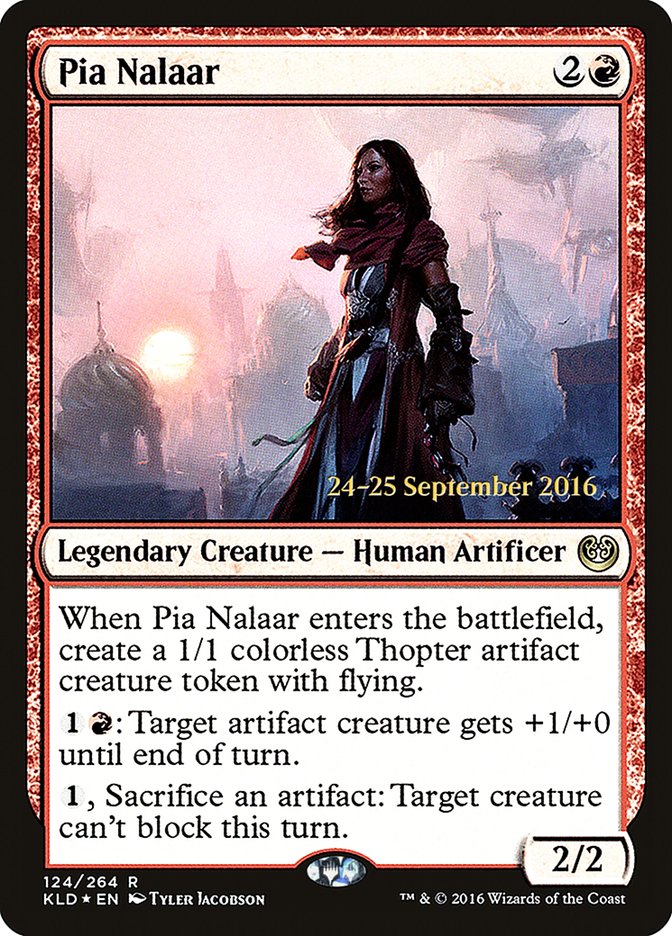 Pia Nalaar [Kaladesh Prerelease Promos] | Gear Gaming Fayetteville
