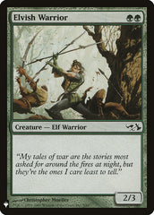 Elvish Warrior [Mystery Booster] | Gear Gaming Fayetteville