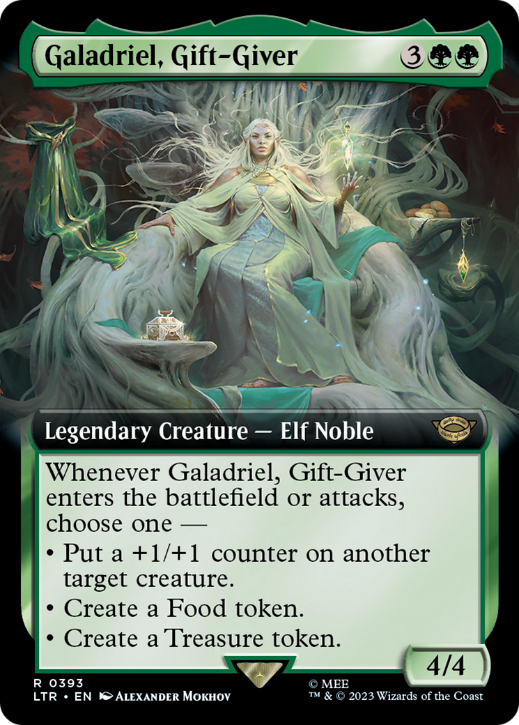 Galadriel, Gift-Giver (Extended Art) [The Lord of the Rings: Tales of Middle-Earth] | Gear Gaming Fayetteville