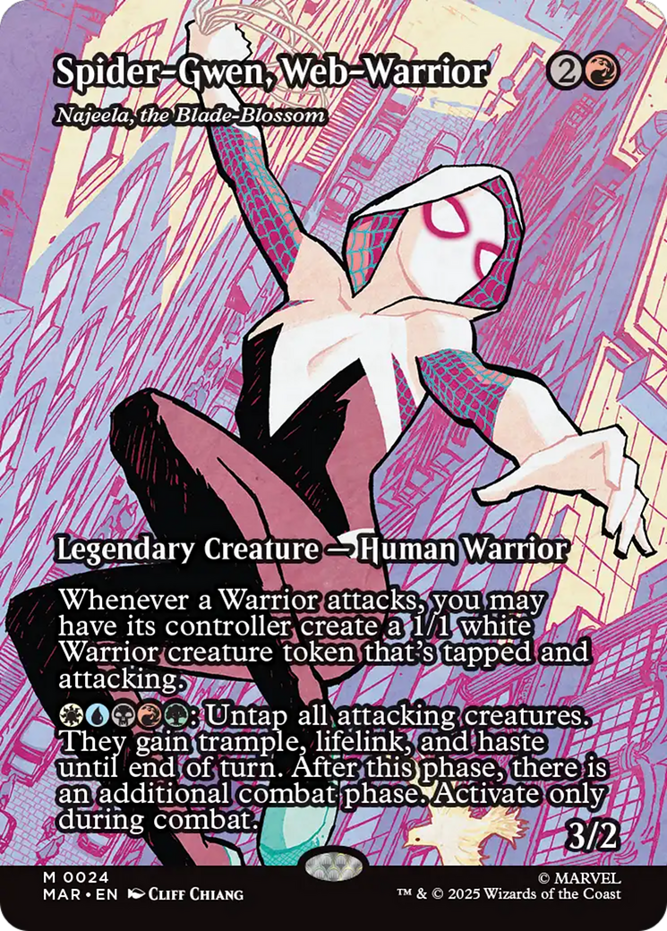 Spider-Gwen, Web-Warrior - Najeela, the Blade-Blossom [Marvel's Spider-Man: Eternal-Legal] | Gear Gaming Fayetteville