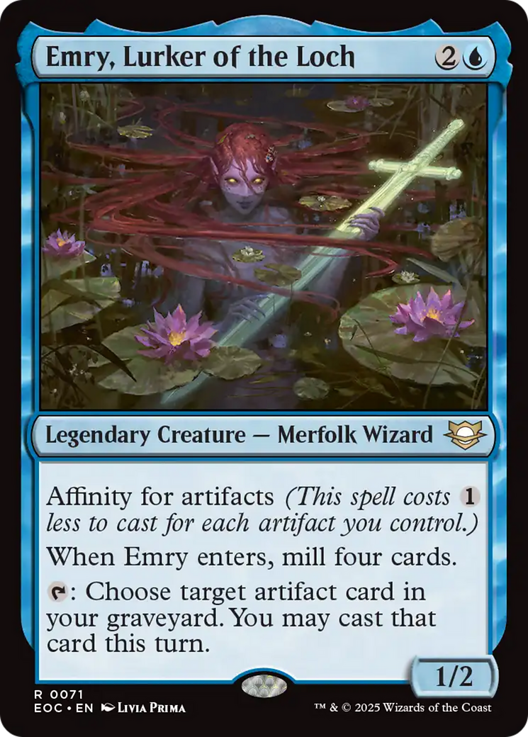 Emry, Lurker of the Loch [Edge of Eternities Commander] | Gear Gaming Fayetteville