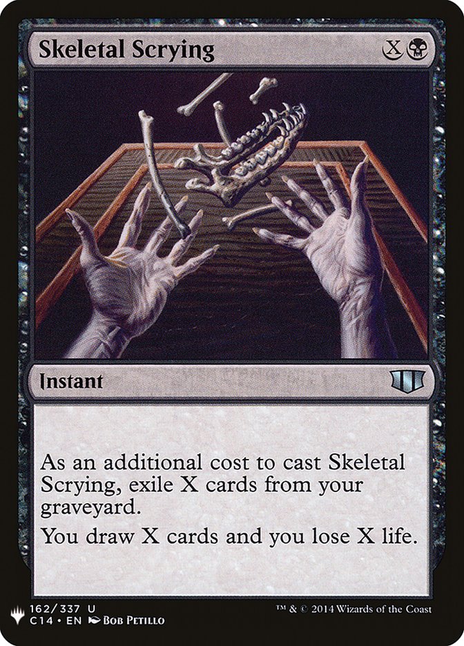 Skeletal Scrying [Mystery Booster] | Gear Gaming Fayetteville