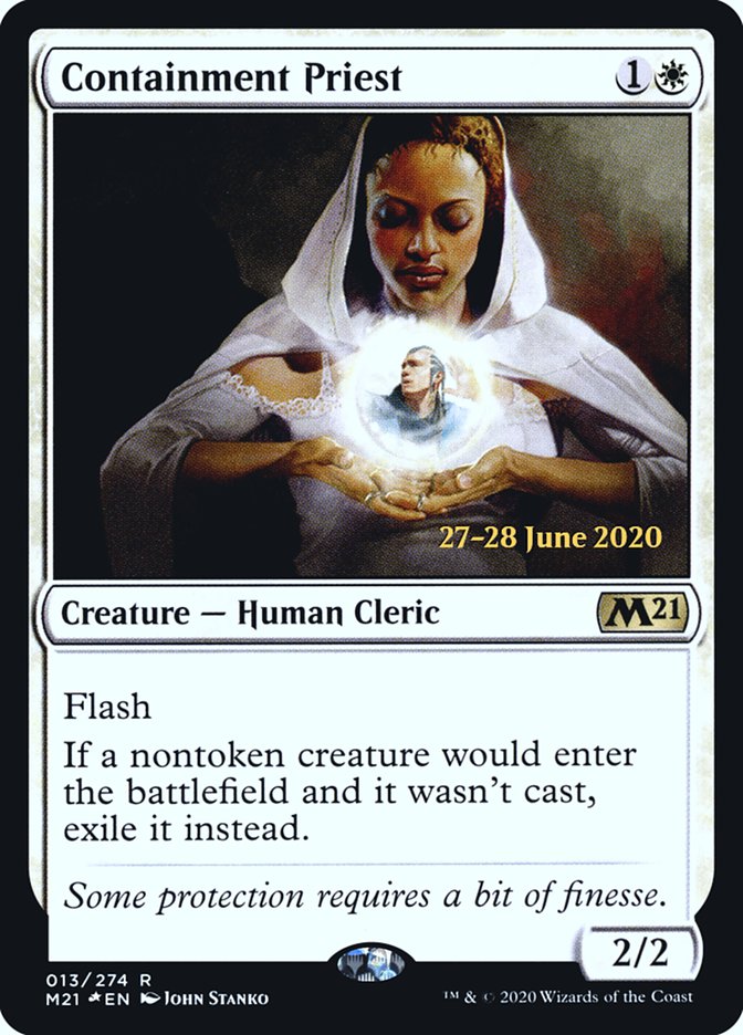 Containment Priest [Core Set 2021 Prerelease Promos] | Gear Gaming Fayetteville
