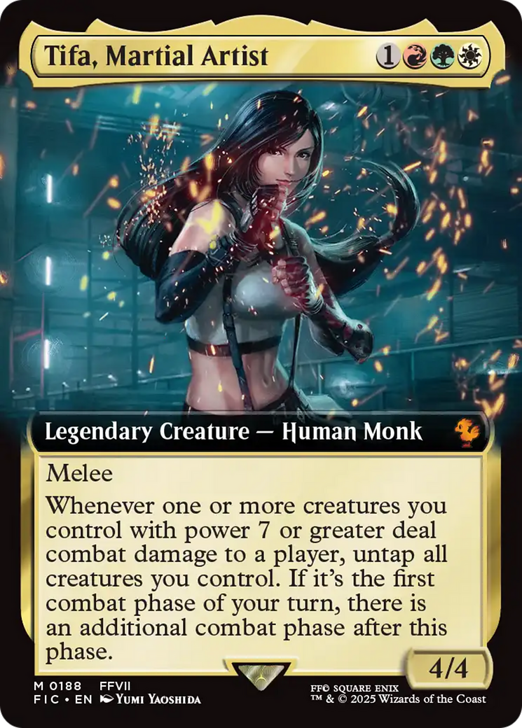 Tifa, Martial Artist (Extended Art) [FINAL FANTASY Commander] | Gear Gaming Fayetteville
