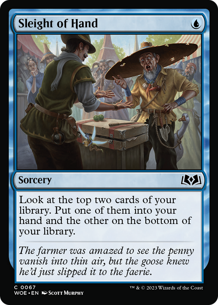 Sleight of Hand [Wilds of Eldraine] | Gear Gaming Fayetteville