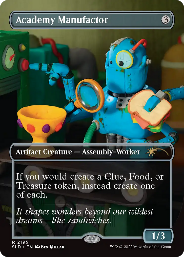 Academy Manufactor (Rainbow Foil) [Secret Lair Drop Series] | Gear Gaming Fayetteville