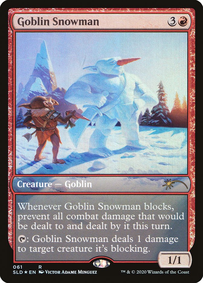 Goblin Snowman [Secret Lair Drop Series] | Gear Gaming Fayetteville