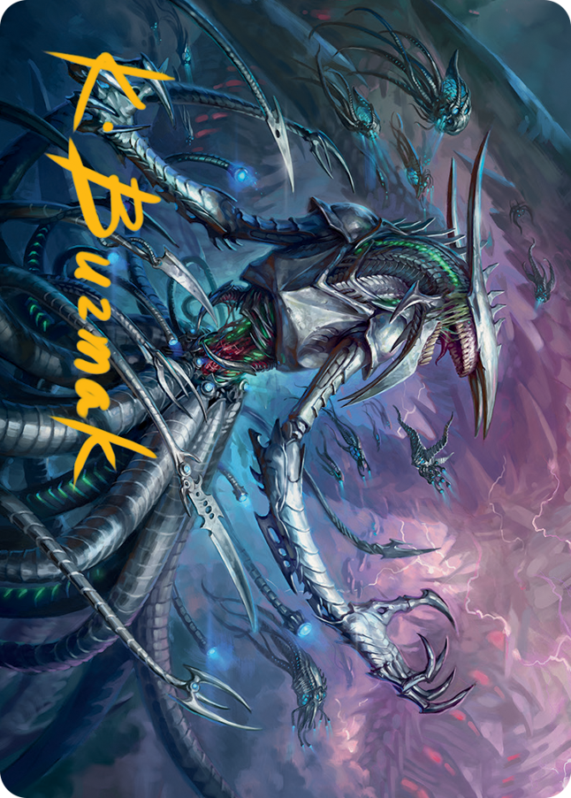 Jin-Gitaxias Art Card (Gold-Stamped Signature) [March of the Machine Art Series] | Gear Gaming Fayetteville