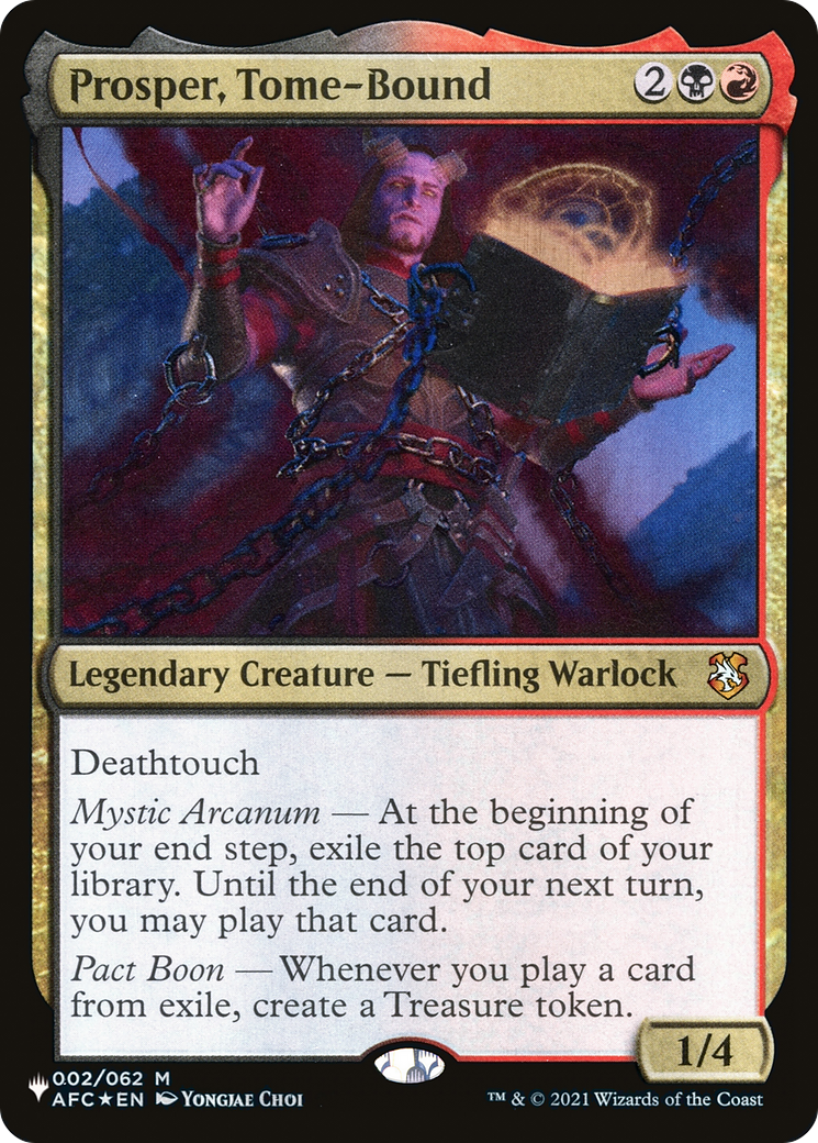 Prosper, Tome-Bound [The List] | Gear Gaming Fayetteville