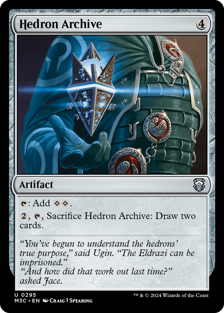 Hedron Archive (Ripple Foil) [Modern Horizons 3 Commander] | Gear Gaming Fayetteville