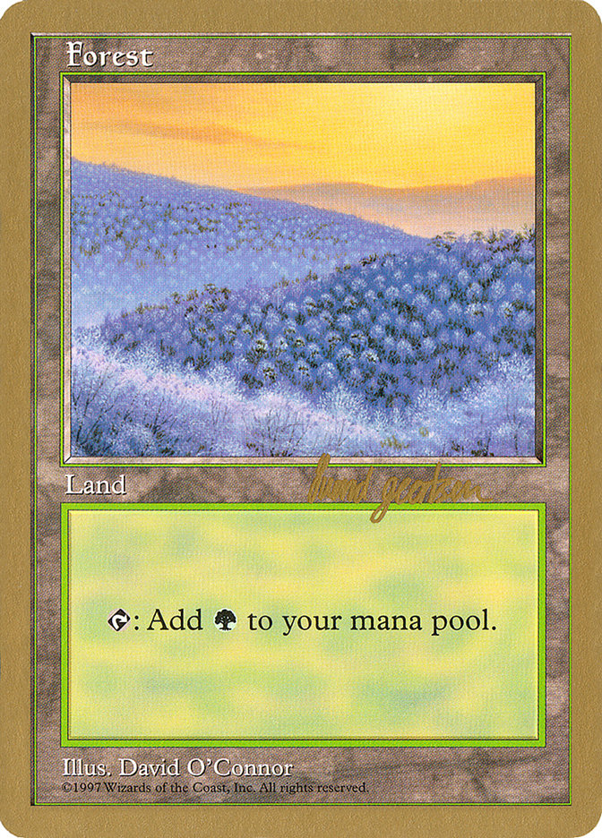 Forest (sg449) (Svend Geertsen) [World Championship Decks 1997] | Gear Gaming Fayetteville