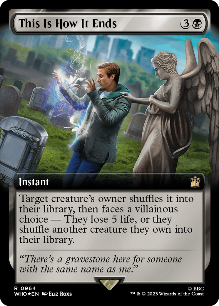 This Is How It Ends (Extended Art) (Surge Foil) [Doctor Who] | Gear Gaming Fayetteville