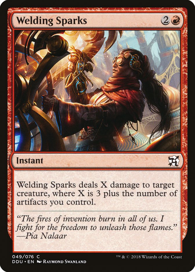 Welding Sparks [Duel Decks: Elves vs. Inventors] | Gear Gaming Fayetteville
