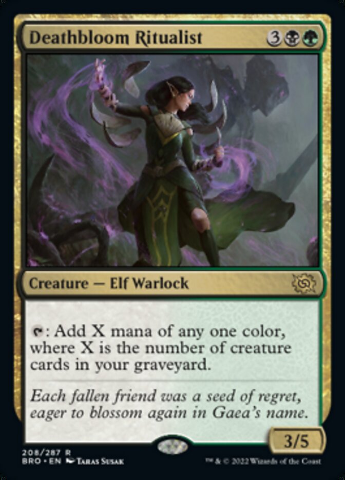 Deathbloom Ritualist [The Brothers' War] | Gear Gaming Fayetteville