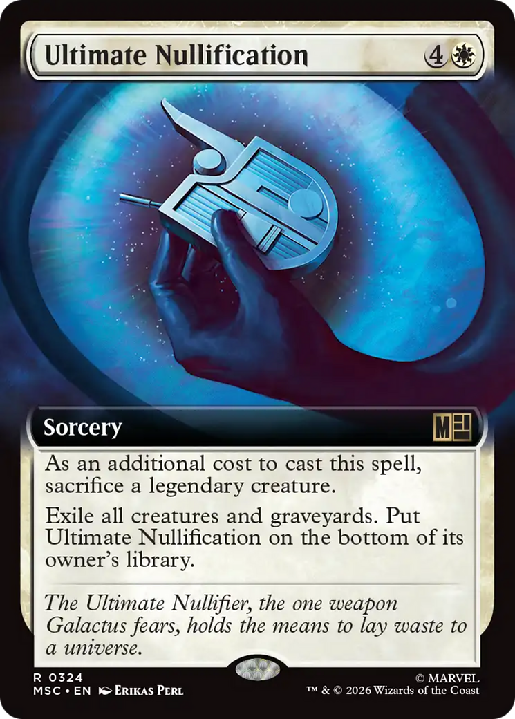 Ultimate Nullification (Extended Art) [Marvel Super Heroes Commander] | Gear Gaming Fayetteville