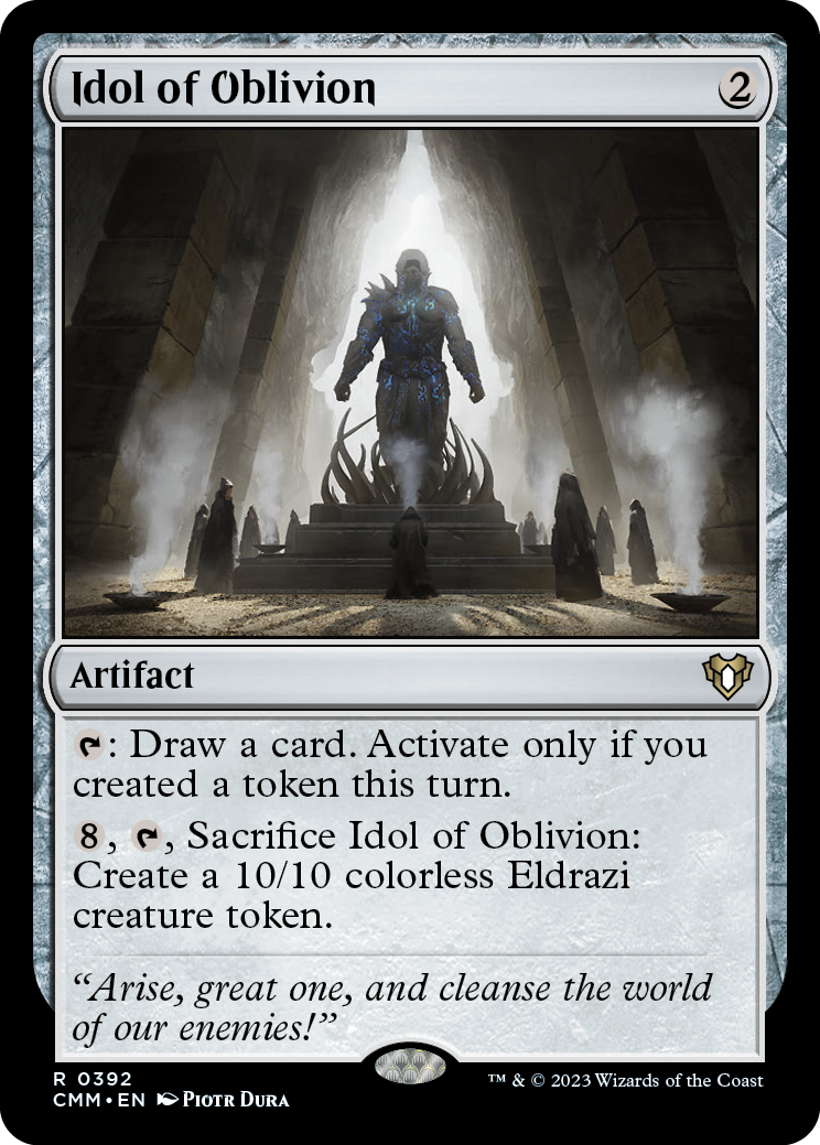 Idol of Oblivion [Commander Masters] | Gear Gaming Fayetteville
