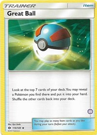 Great Ball (119/149) (Deck Exclusive #25) [Sun & Moon: Trainer Kit - Alolan Sandslash] | Gear Gaming Fayetteville
