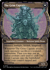 Throne of the Grim Captain // The Grim Captain (Showcase) [The Lost Caverns of Ixalan] | Gear Gaming Fayetteville