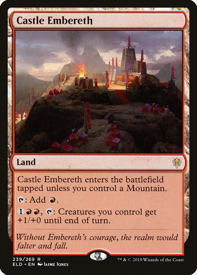 Castle Embereth [Throne of Eldraine] | Gear Gaming Fayetteville