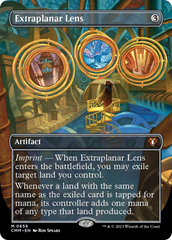 Extraplanar Lens (Borderless Alternate Art) [Commander Masters] | Gear Gaming Fayetteville