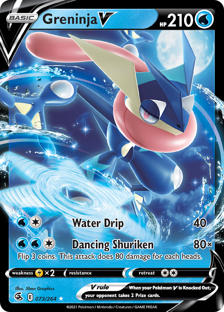 Greninja V (073/264) (Intro Deck) [Sword & Shield: Fusion Strike] | Gear Gaming Fayetteville