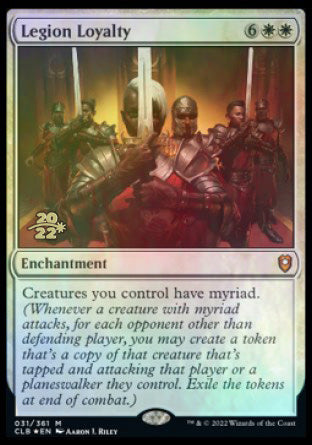 Legion Loyalty [Commander Legends: Battle for Baldur's Gate Prerelease Promos] | Gear Gaming Fayetteville