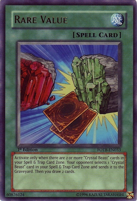 Rare Value [FOTB-EN033] Ultra Rare | Gear Gaming Fayetteville
