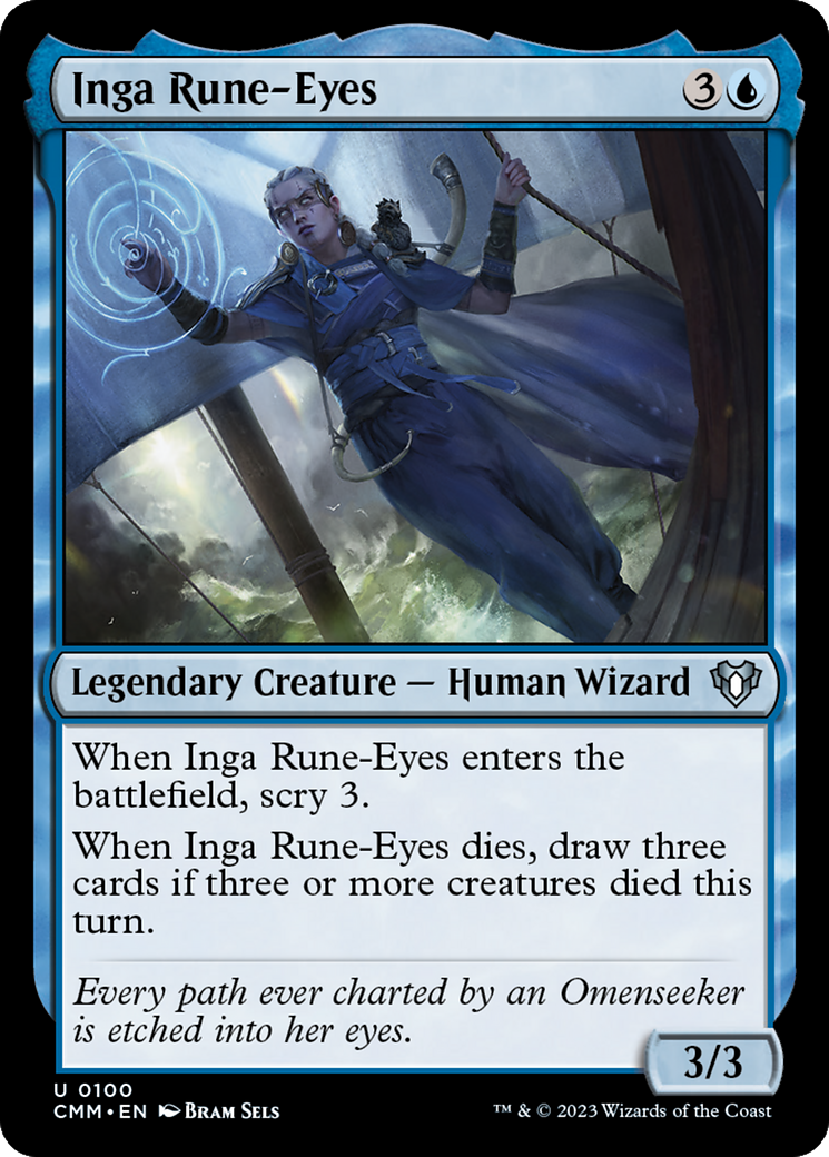 Inga Rune-Eyes [Commander Masters] | Gear Gaming Fayetteville