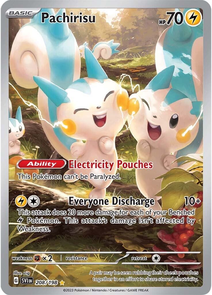 Pachirisu (208/198) [Scarlet & Violet: Base Set] | Gear Gaming Fayetteville