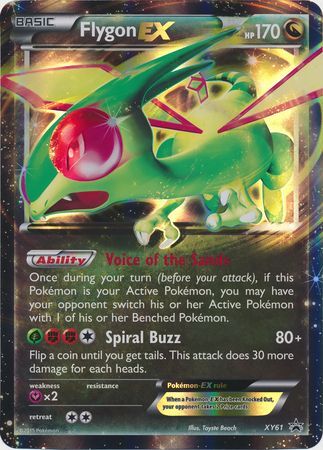 Flygon EX (XY61) (Jumbo Card) [XY: Black Star Promos] | Gear Gaming Fayetteville