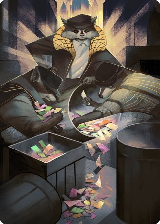 Masked Bandits Art Card [Streets of New Capenna Art Series] | Gear Gaming Fayetteville