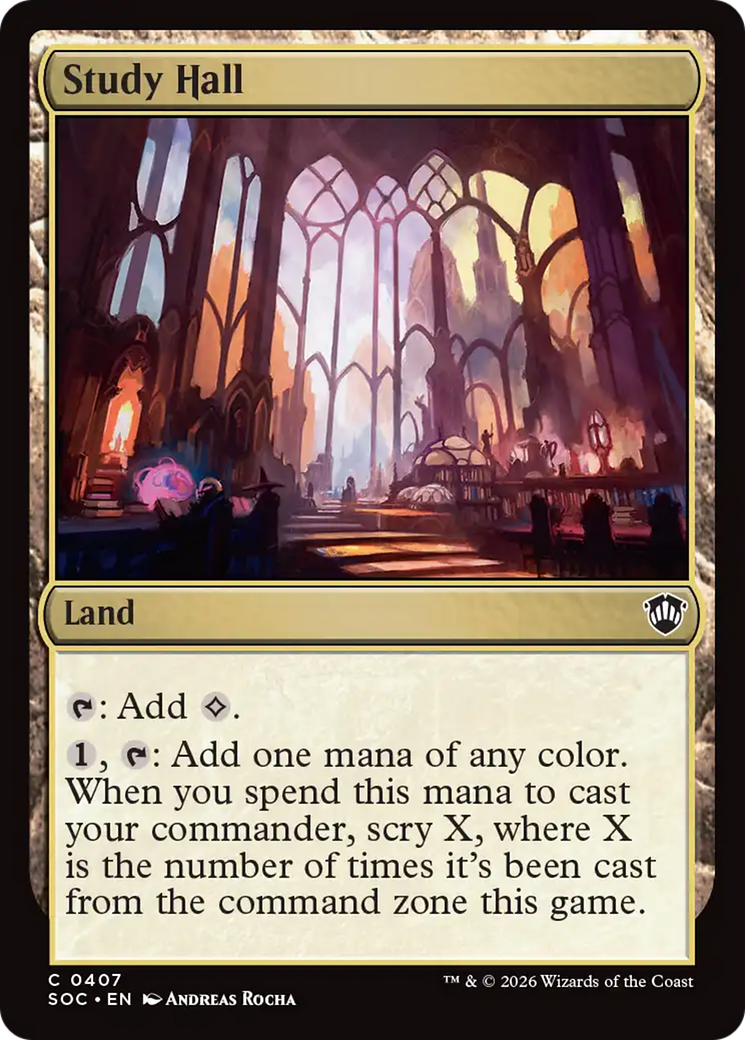Study Hall [Secrets of Strixhaven Commander] | Gear Gaming Fayetteville