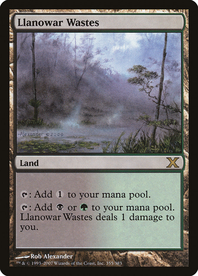 Llanowar Wastes [Tenth Edition] | Gear Gaming Fayetteville