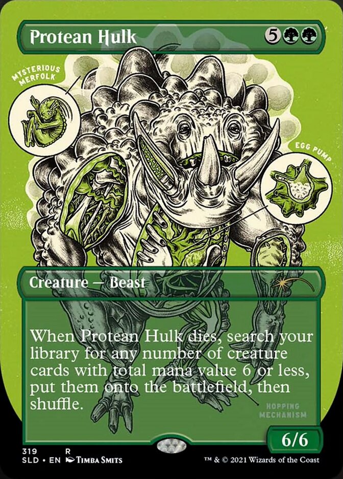 Protean Hulk (Borderless Foil Etched) [Secret Lair Drop Series] | Gear Gaming Fayetteville
