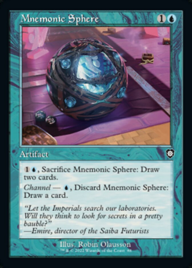 Mnemonic Sphere (Retro) [The Brothers' War Commander] | Gear Gaming Fayetteville