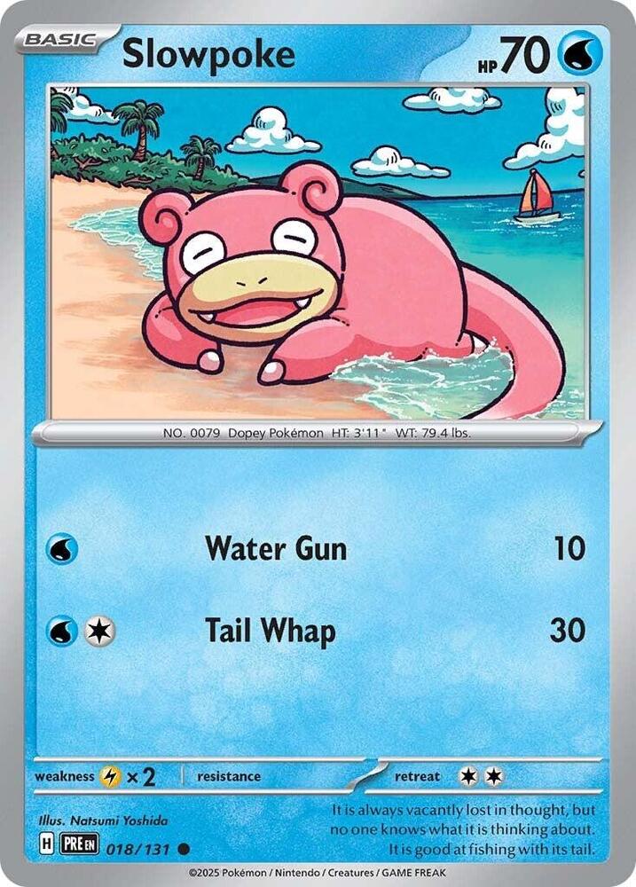 Slowpoke (018/131) [Scarlet & Violet: Prismatic Evolutions] | Gear Gaming Fayetteville