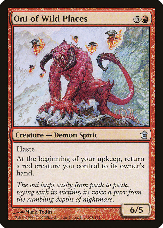 Oni of Wild Places [Saviors of Kamigawa] | Gear Gaming Fayetteville