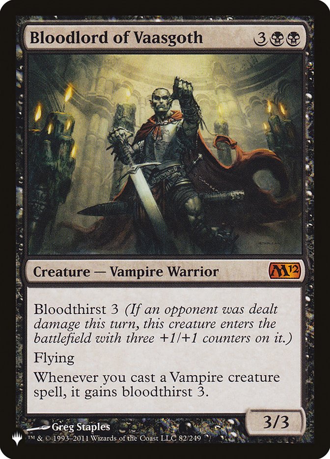 Bloodlord of Vaasgoth [The List] | Gear Gaming Fayetteville