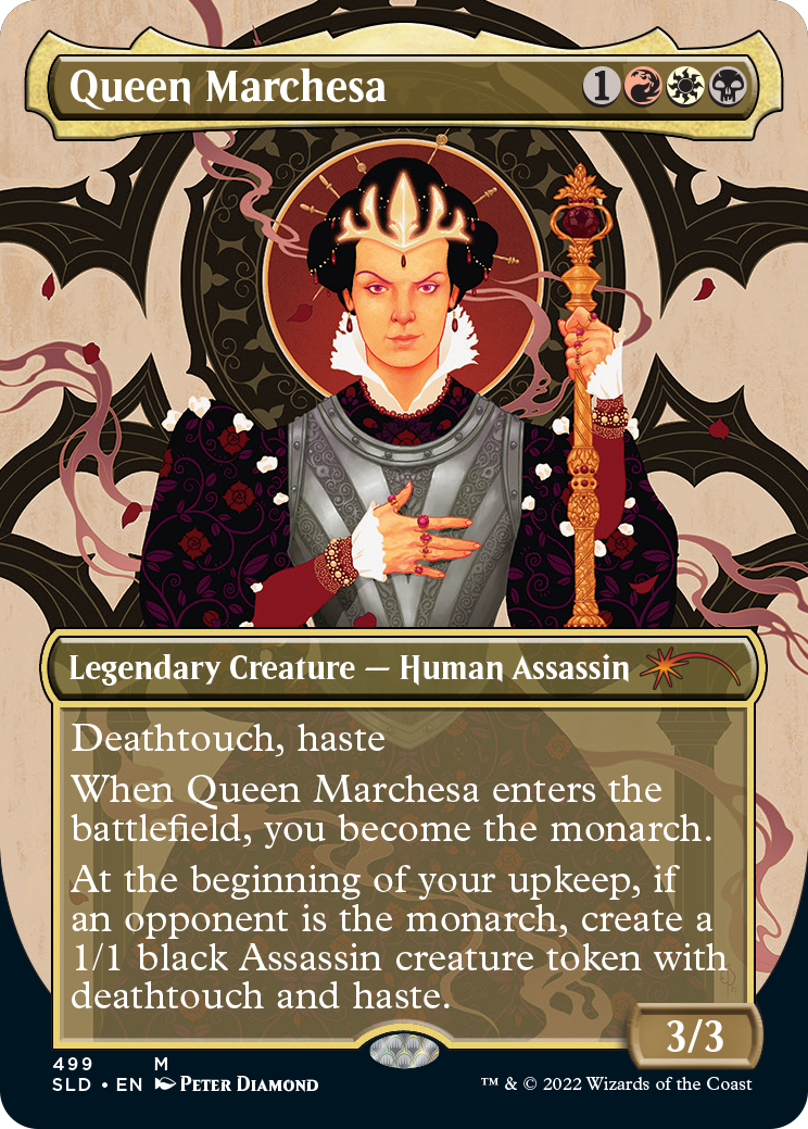 Queen Marchesa (Borderless) [Secret Lair Drop Series] | Gear Gaming Fayetteville