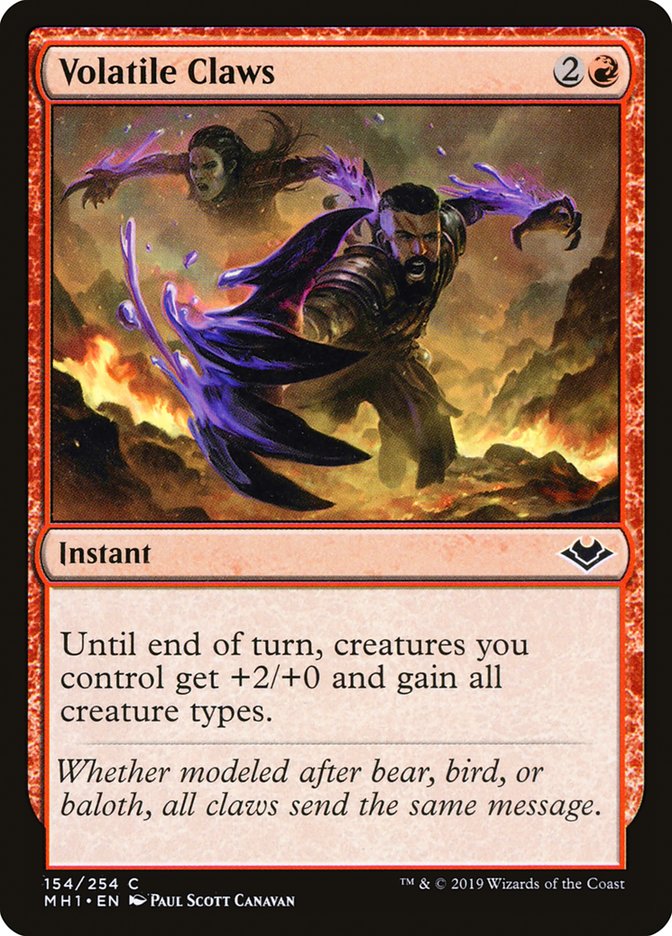 Volatile Claws [Modern Horizons] | Gear Gaming Fayetteville